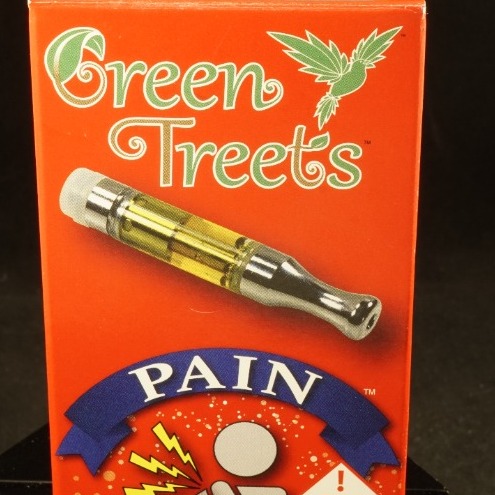 Green Treets - 500mg Cart - Relieve Cherry Lime