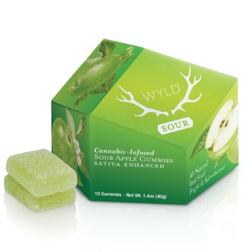 Wyld - Sour Apple Gummies - Sativa