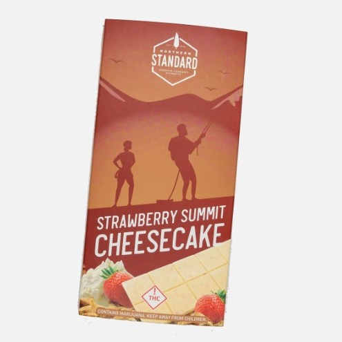 Northern Standard - 100mg Bar - Strawberry Summit Cheesecake