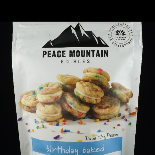 Peace Mountain - 100mg - Birthday Baked Cookies