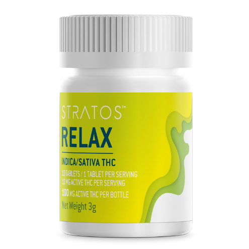 Stratos - THC Pills - Relax 100mg