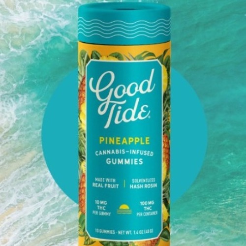Good Tide - Live Rosin Gummies - Pineapple Sativa